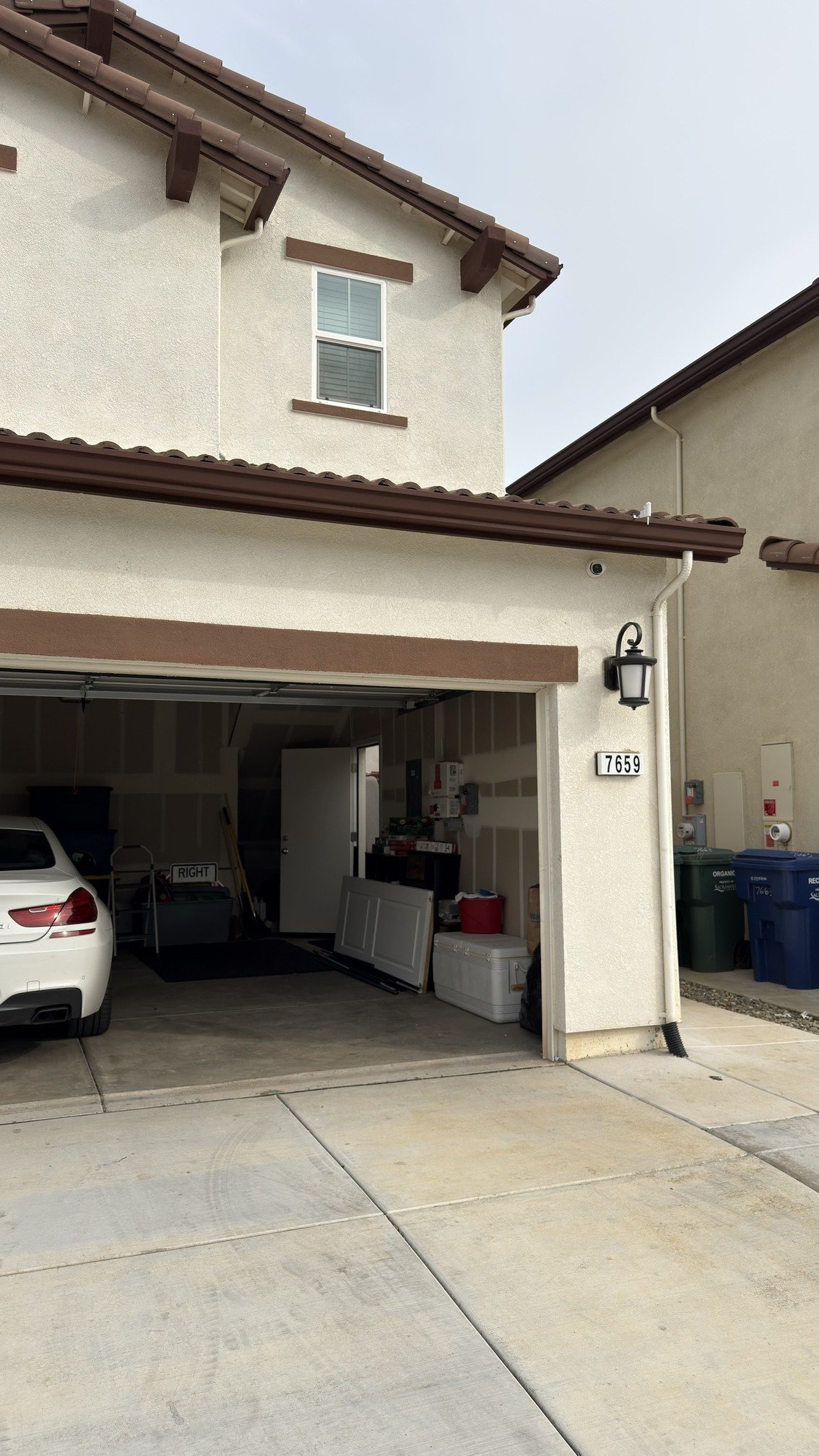 Driveway security camera installation in Sacramento